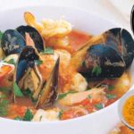 sopa de mariscos casera